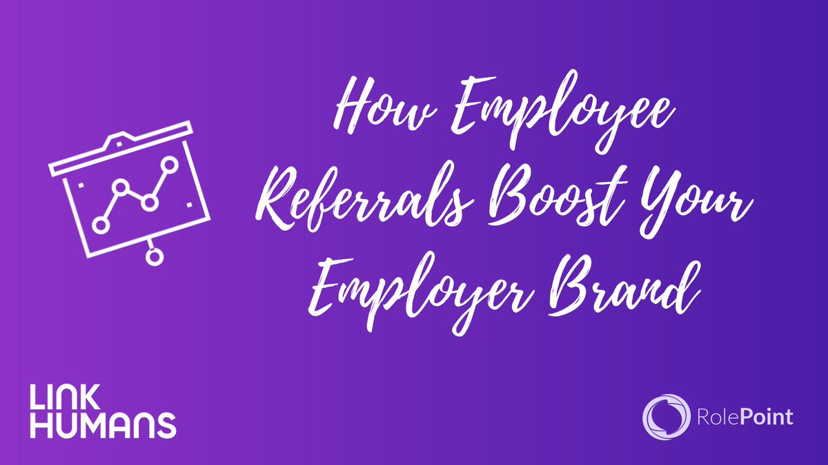 We look forward to seeing you at the <a href="/LinkHumans/">Link Humans</a> &amp; RolePoint webinar next Thursday, Sept. 20th at 9:00am PT/ 12:00pm ET! 

Don't miss out, register today at: bit.ly/EBReferralsWeb…. 

#LinkHumans #RolePoint #EmployeeReferrals#EmployerBranding