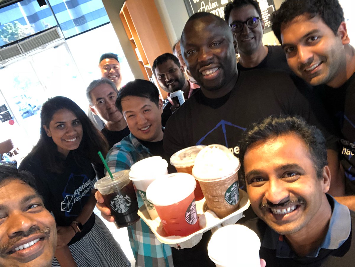 ExperianJobs's tweet photo. Cheer on our Hackathon participants in Costa Mesa, Austin, Costa Rica, Schaumburg, Chile & Allen. Even with offices all around the US, the teams feel like they're working closely and together toward the same goals.
#experianhackathon #ExperianLife @Experian https://t.co/U7gALMzLEU
