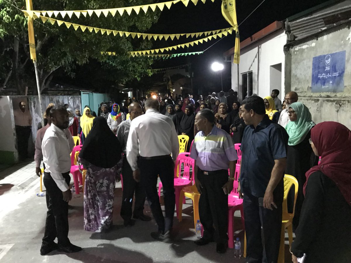 MRM_Office's tweet photo. MRM in isnagaigen GDh Thinadhoo gai baahvvaa kanmathee Jalsaa feshumuge thayyaaree thah. https://t.co/WCU4kHfi7O