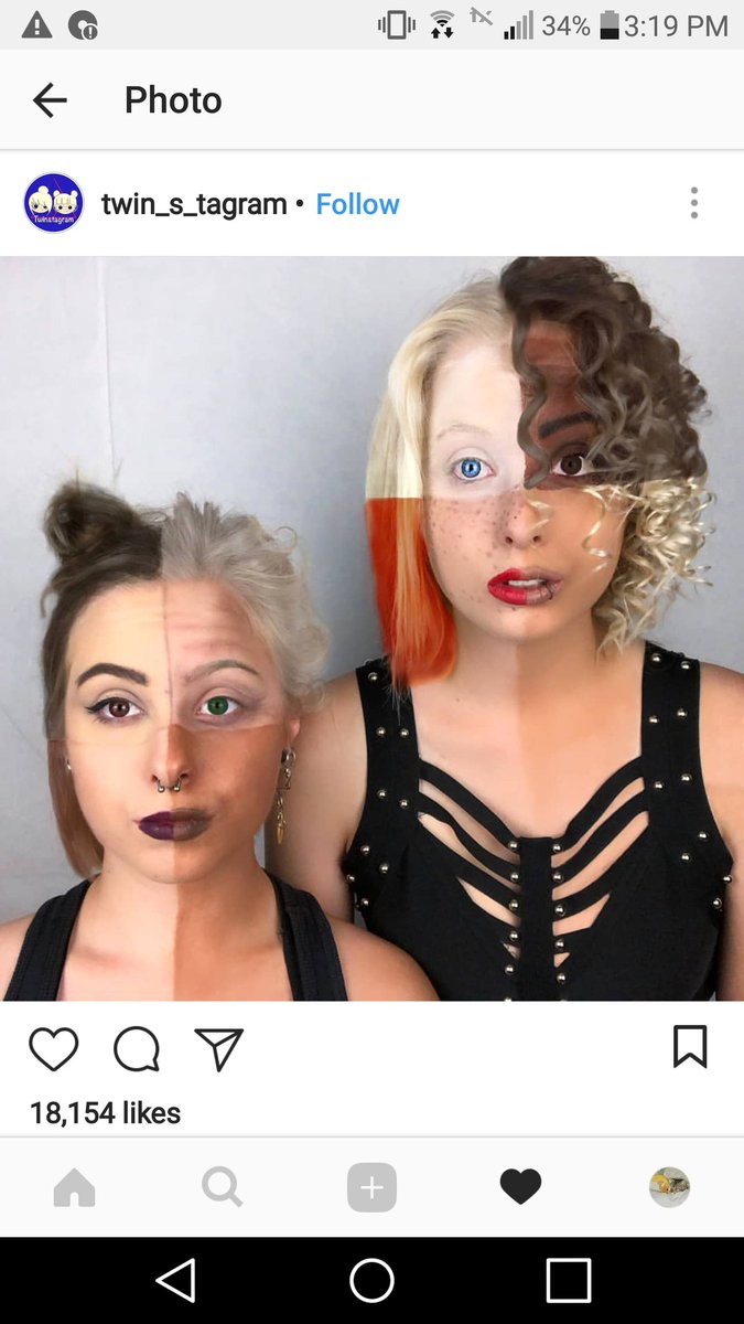 pasteandclick's tweet photo. How many times a day do i have to tell people why what theyre doing is fucking racist and disgusting. This is blackface for gods sake. It is never okay.
But of course, these girls wanna pretend theyre being accepting.
#racist @twin_s_stagram
#racisttwins #disgusting #ignorant https://t.co/DZJBzABoKO