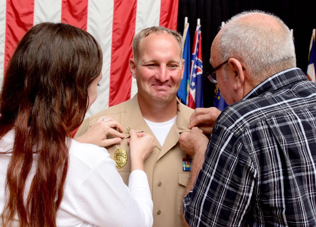 That #USNavy #FridayFeeling when you're headed into the weekend after your family places your anchors on your uniform at your chief petty officer pinning and advancement ceremony! BZ to all of our newest chiefs!