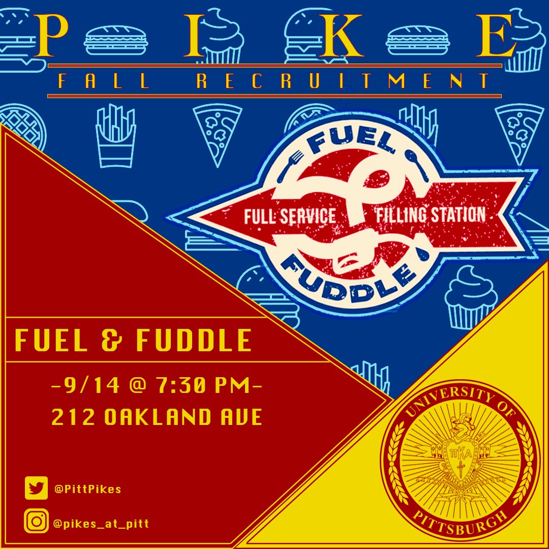 We’ve had a great time meeting you all at the fall recruitment events this week. Join us at Fuel &amp; Fuddle @ 7:30 tonight! #φφκα
