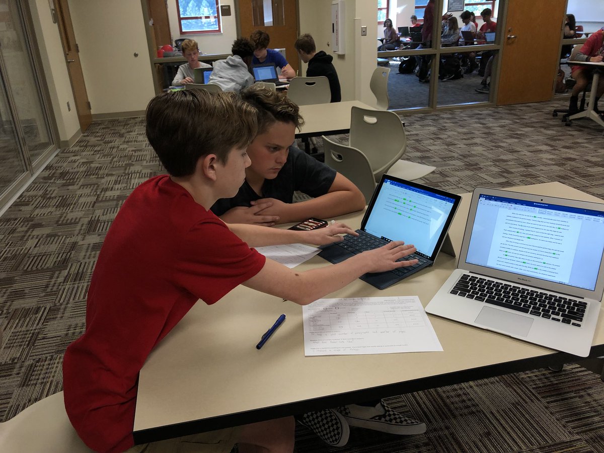 Mccabeteaches's tweet photo. #collaboration makes my heart happy 🤓#e9w #peerediting https://t.co/jiVTNFRFfz