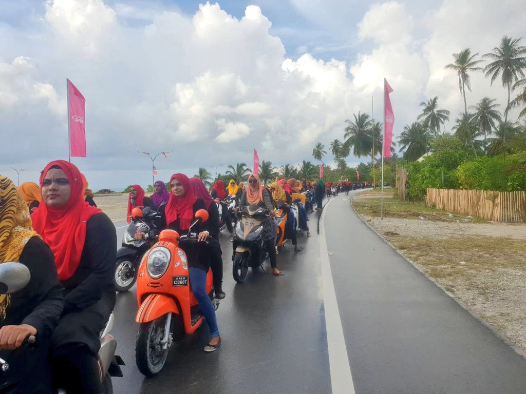 MRM_Office's tweet photo. #JazeeraRaajje L.Gan-Fonadhoo Kanbalunge cycle buru.

#IbuFaisal2018 https://t.co/06cHTO5O2H