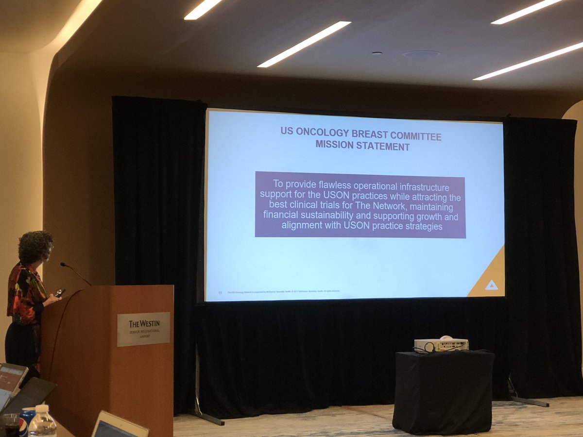 ndenduluri1's tweet photo. Dr.Joyce O’Shaughnessy kicking off the #USORASF18 #breastcancer committeee break out session-house full! https://t.co/kwXdMm9Dnq