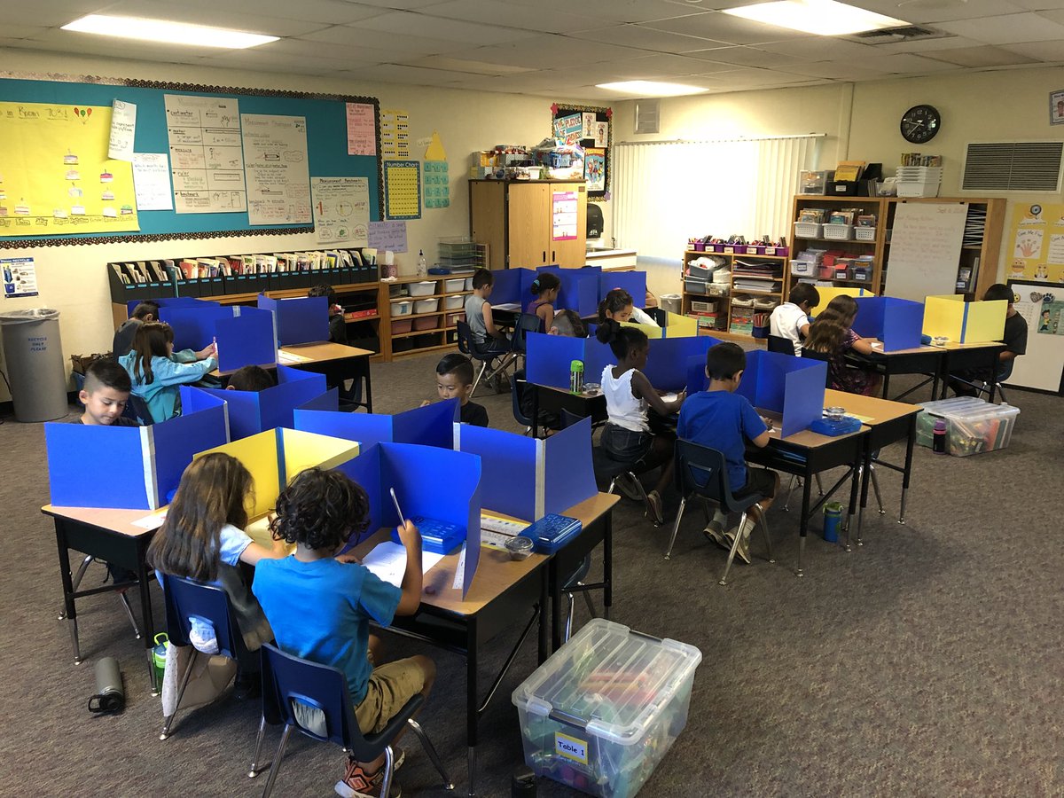 Mathematicians hard at work, showing what they know!!  They are ROCKING this math test!