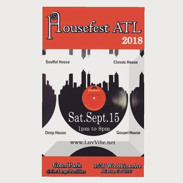 LadyBlam's tweet photo. Follow @luvvibe - Tomorrow!!!! 1pm - 8pm
Sat Sept 15 @ Coan Park in Atlanta
House Music All Day Long
RSVP @ https://t.co/J2TTPDmMw4
#freemusicevent #housemusic #TeamLadyBLAM! https://t.co/LFhSKMUHXA https://t.co/IylC3FpsAu