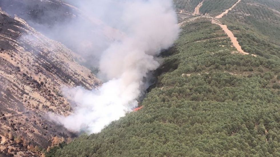 🔴 🔥 Declarado el cuarto incendio forestal del verano en O Invernadeiro lavoz.gal/mph8r2