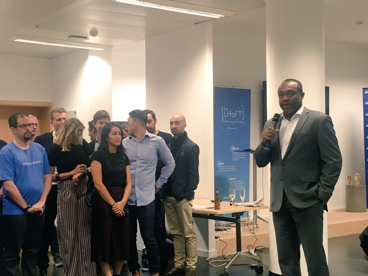 The_LHoFT's tweet photo. Full room for our #FintechFriday 😎 so grateful to have such a vibrant fintech #community in #Luxembourg Thank you to our great partner @KPMGLuxembourg to sponsor this event &amp; great to listen to new #LHoFT joined members @arcscapital @RLabelR #Hacknowledge #Incert #appolonian https://t.co/myyfkLj2Yz