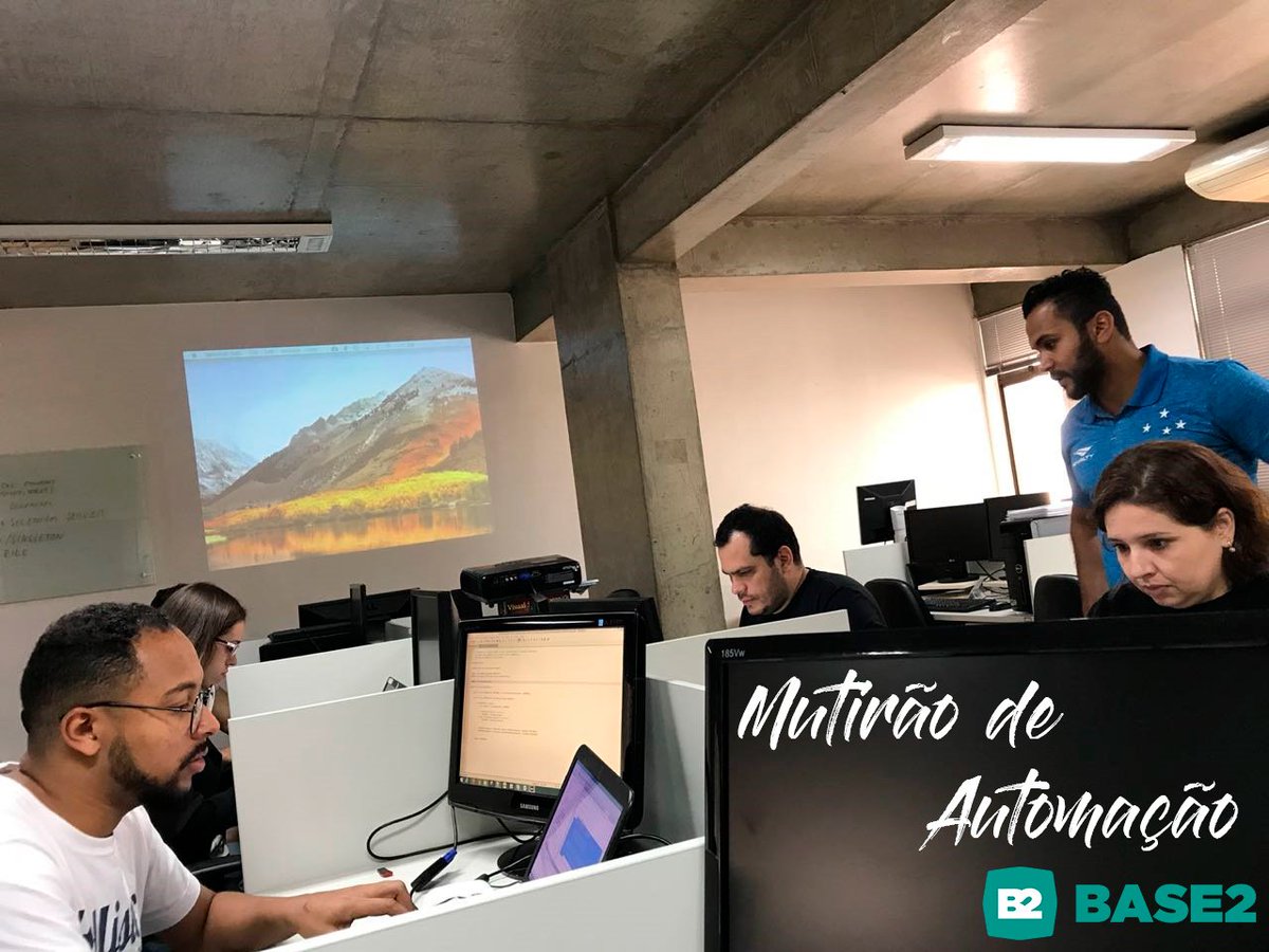 Base_2's tweet photo. Capacitação da equipe em Automação Selenium WebDriver.

#base2 #teambase2 #testedesoftware #automação #selenium #webdriver https://t.co/B7VpC0dOTG
