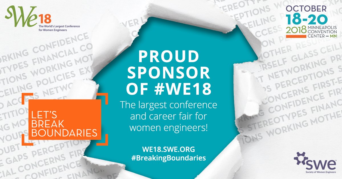 Keysightcareers's tweet photo. Attending @SWEtalk on Oct 18-20 in Minneapolis? 
Submit your resume now for an opportunity to interview with us at the conference! See you at booth 723.
Submit resume: https://t.co/rvWUNzYWsq 
Learn more: https://t.co/W1zS4olJOn 
#KeysightWE18 https://t.co/zFDkYeKOJQ