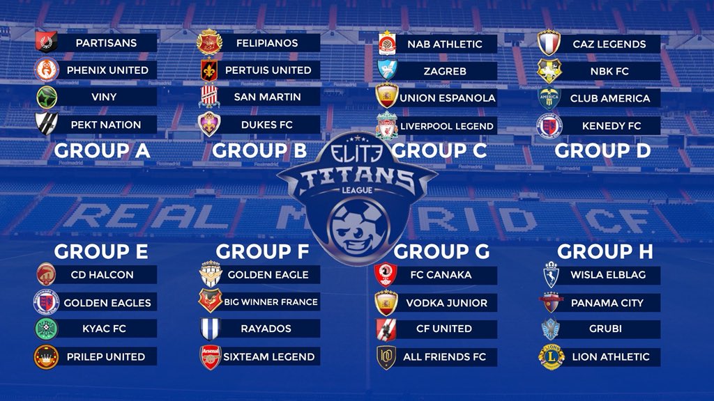 TopElevenElites's tweet photo. Now we can turn the page from #ETLVII to #ETLVIII!

Here are the 32 clubs that will be battling for the title of Elite Champion! We have a combination of new clubs &amp; returning participants, including Blaxter League, Elite European League, Copa Hispana and ETL Champions! https://t.co/W0MGtYNWRS