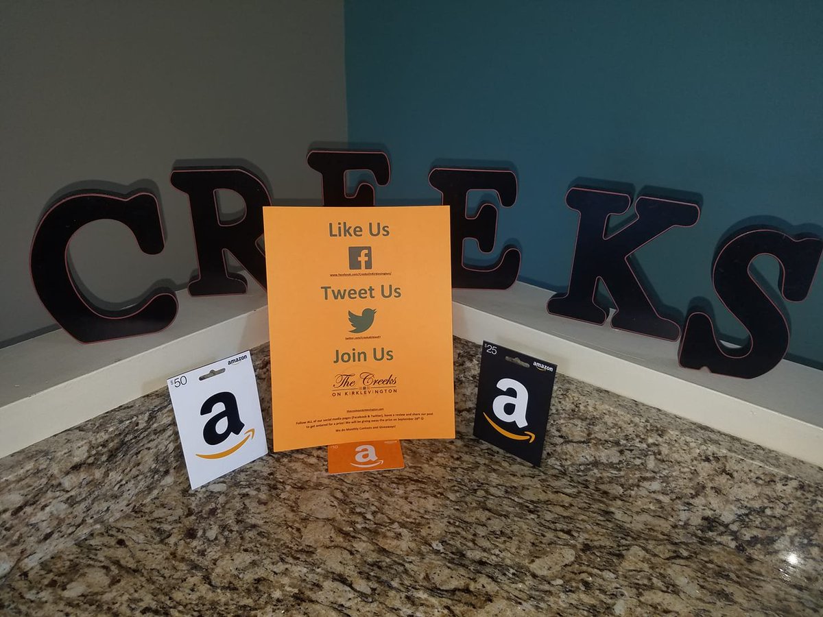 CreeksKirklevKY's tweet photo. Hey! Dont forget to like our page and share our post to be entered in to win a prize! The more likes we get the more prizes we will give away! #realsource #creeksonkirklevington #entertowin https://t.co/DhcUFHxr1i
