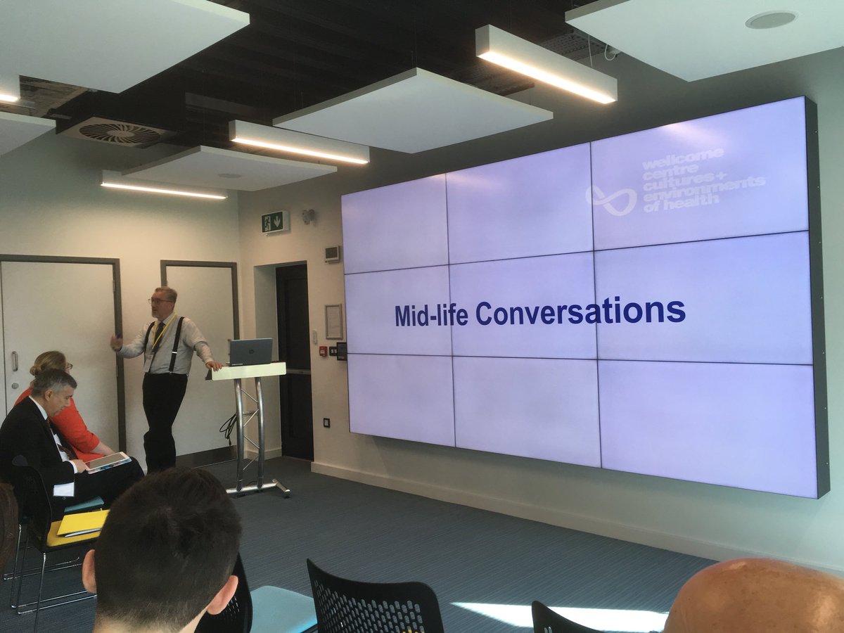 DarrenPCroft's tweet photo. Fantastic two days at the interdisciplinary #midlifeconversations workshop at @UniofExeter from menopausal killer whales to medical and social history https://t.co/OAStsc9EGS
