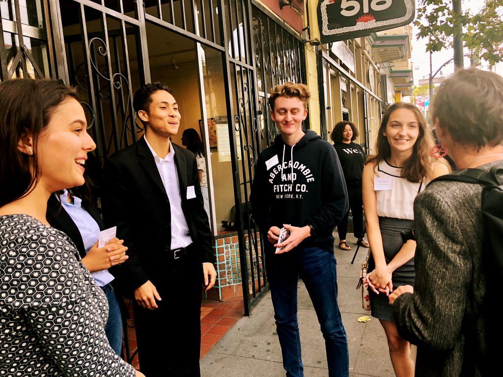 UNAUSA's tweet image. From environmental publishers to sustainable inventors, youth led the climate justice discussion at the #YouthStep Climate Challenge Celebration! #StepUp2018 

Excited to have our UNA-USA Blogger Team here at #GCAS2018 bringing youth perspectives to #ClimateSolutions!