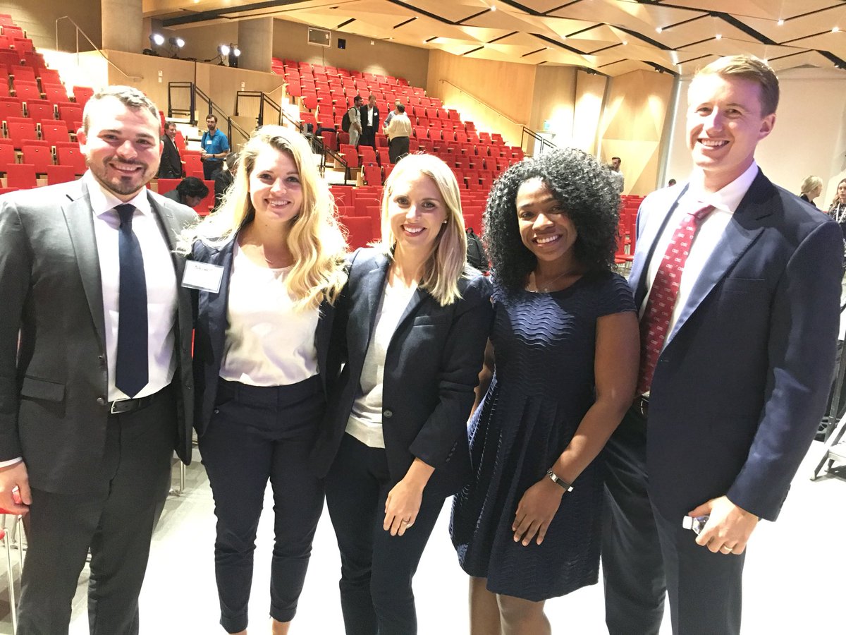 cmualumnihouse's tweet photo. These @teppercmu MBA students couldn’t be more excited about speaking with @PoetsAndQuants live here from #intersectCMU at the #TepperQuad! @CarnegieMellon @TepperAlumni #iamcmu https://t.co/ADSz1m86y7