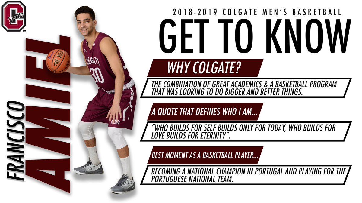 What do you say we get to know a little more about our senior guard, Francisco Amiel? ⬇️