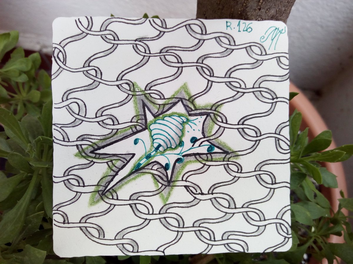mercedesTREP's tweet photo. #Retomindandtangle 126. Rompiendo #alambradas.
Feliz de conocerte, @MindandTangle!! 😘😘😘
#zentangle #mindandtangle #mindfulness #atencionplena #yogaparaelcerebro #yogaparaelcerebro #porqueyolovalgo #quieroserfeliz #empezardenuevo #bastaya #decirno https://t.co/yIxkDUF47b