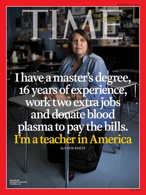 StopTrump2020's tweet photo. #PayTheTeachers https://t.co/Ilec9evCeW