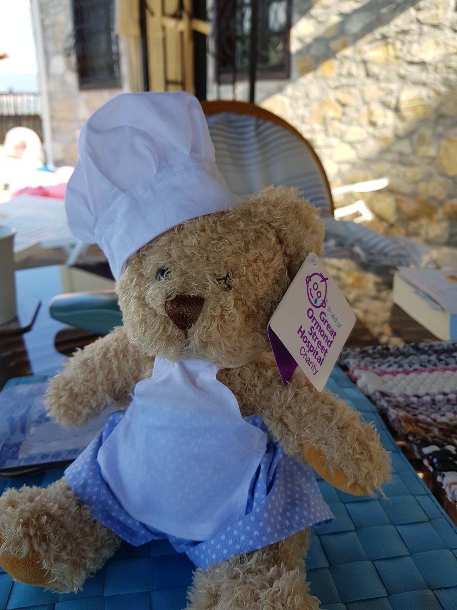 Crewe  central Bernard bear  king of the bbq  going down a storm in Turkey everyone  loves him