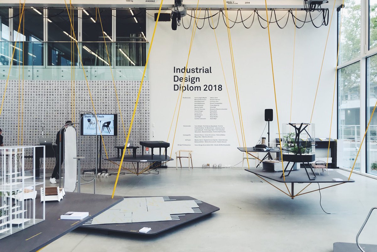 Jury day for the Swiss Design Association prize dedicated to the Industrial Design Bachelor at the Basel school of design #HGK <a href="/FHNW/">Fachhochschule Nordwestschweiz FHNW</a> #swissdesign #nextgeneration