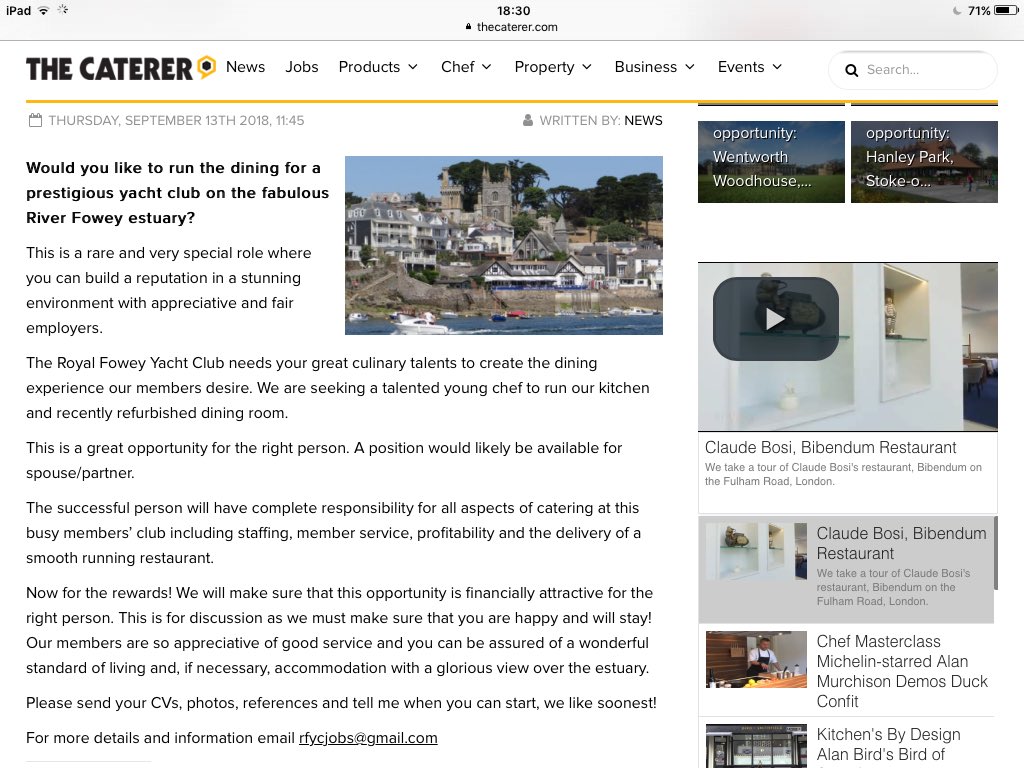 DennisEspley's tweet image. Please retweet to caterers