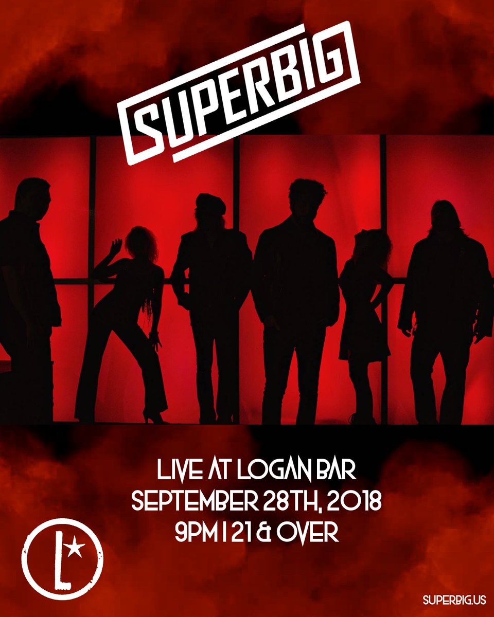 SuperbigMusic's tweet photo. We will be performing at Logan Bar in Chicago on September 28th 🤘🤘🤘 This is a cover free show. Can't wait to see you all there!

#FridayFeeling #LiveMusic #ChicagoMusic #ChicagoConcert https://t.co/gzthGoWogQ