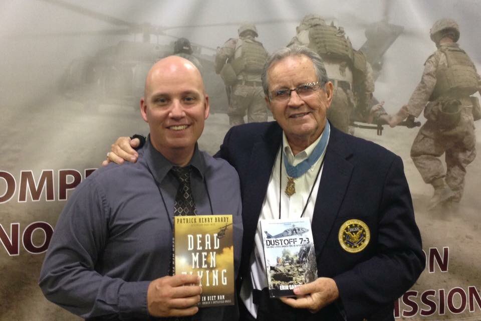Honored to have shared a table with MG Patrick Brady, MoH recipient. #dustoff #medevac #MedalofHonor