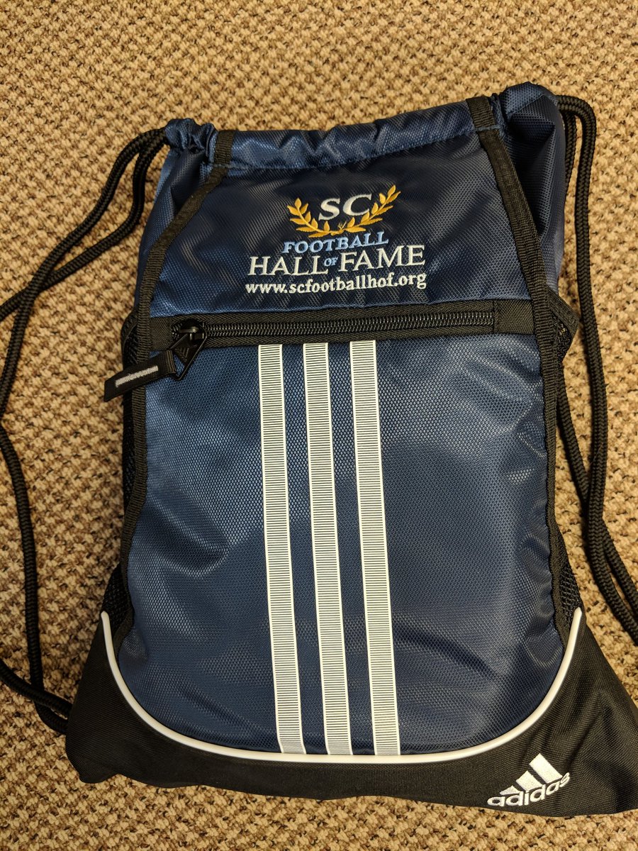 cutiger88's tweet image. Got a really cool backpack filled with goodies today.  Thanks to #SCFHOF18