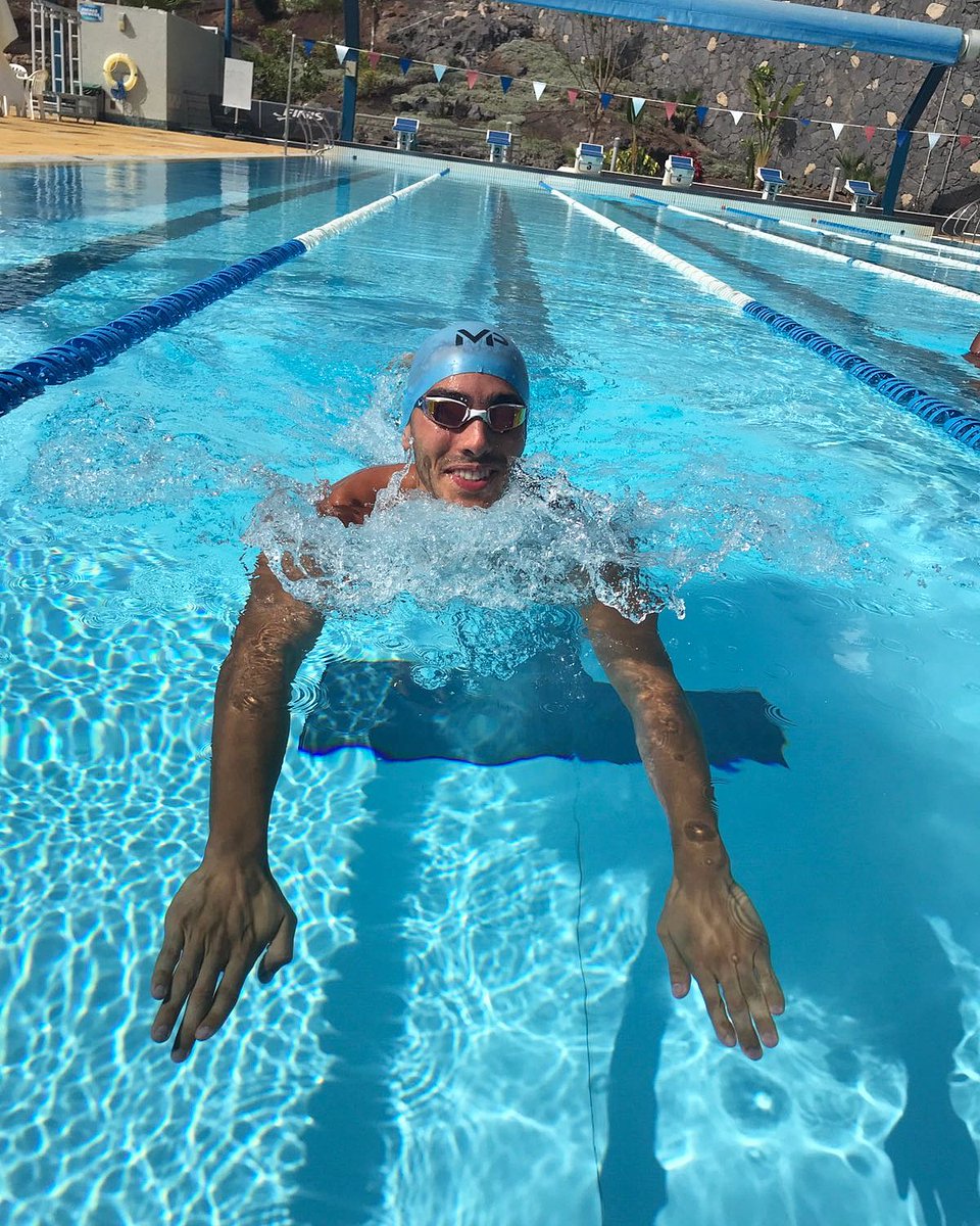 Shooting @MPMichaelPhelps à Tenerife cette semaine 😃📸 (Et préparation des Interclubs pour ma <a href="/VanvesSwimTeam/">VANVES SWIM TEAM</a> aussi bien sûr 💪) #TenerifeTopTraining #Tenerife #Swimming #MPteam #MPswim