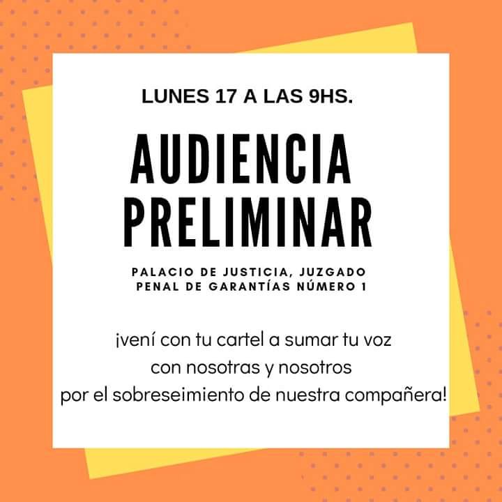 FEEparaguay's tweet photo. Este Lunes 17 de Setiembre, la compañera Aurora Lezcano se enfrenta a la audiencia preliminar. Por lo que hacemos extensiva la convocatoria de acompañamiento en el Juzgado Penal de Garantías para exigir el sobreseimiento definitivo de la compañera. ¡Nos vemos! https://t.co/avbYjxsaVq
