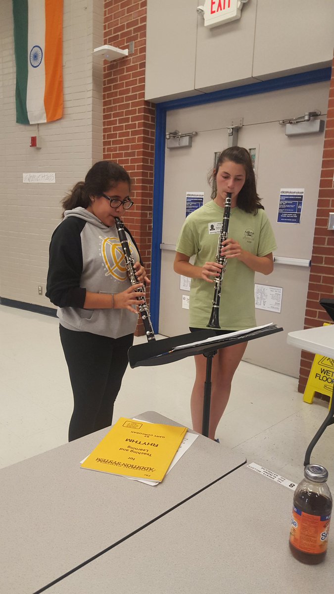 Band workshop. High school band students coming to help middle school band students. Love the relationship! <a href="/WRidgeMS/">Westridge MS</a> <a href="/SMWestHSBand/">SMWestBand</a> #powerofwe #whateverittakes