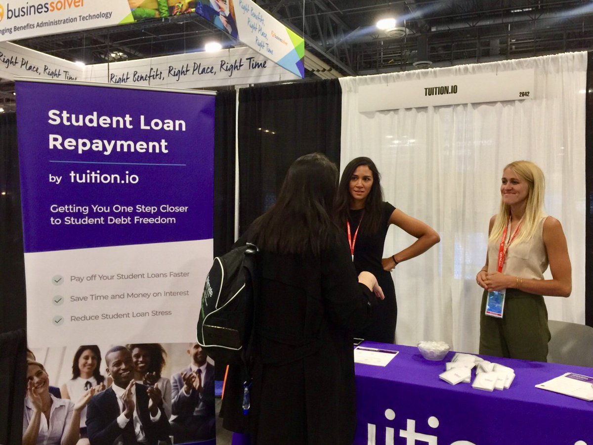 Tuitionio's tweet photo. We had an amazing time at #HRTech2018 and are looking forward to our next event, @ASHHRA, in Pittsburgh from September 15-18. Make sure to look for us there! #ASHHRA18 https://t.co/EP7a98PRaf