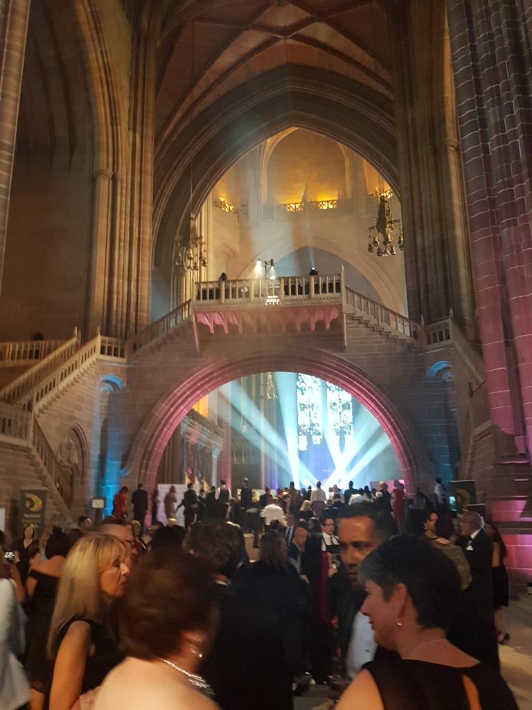 rocking2stomas's tweet photo. This is surreal! Loving every moment of #NDA18. Just feel super proud and talking to some truly amazing people π @ndawards #Liverpool #FlyingTheFlagForOstomates #rocking2stomas https://t.co/vU7WU91hqb