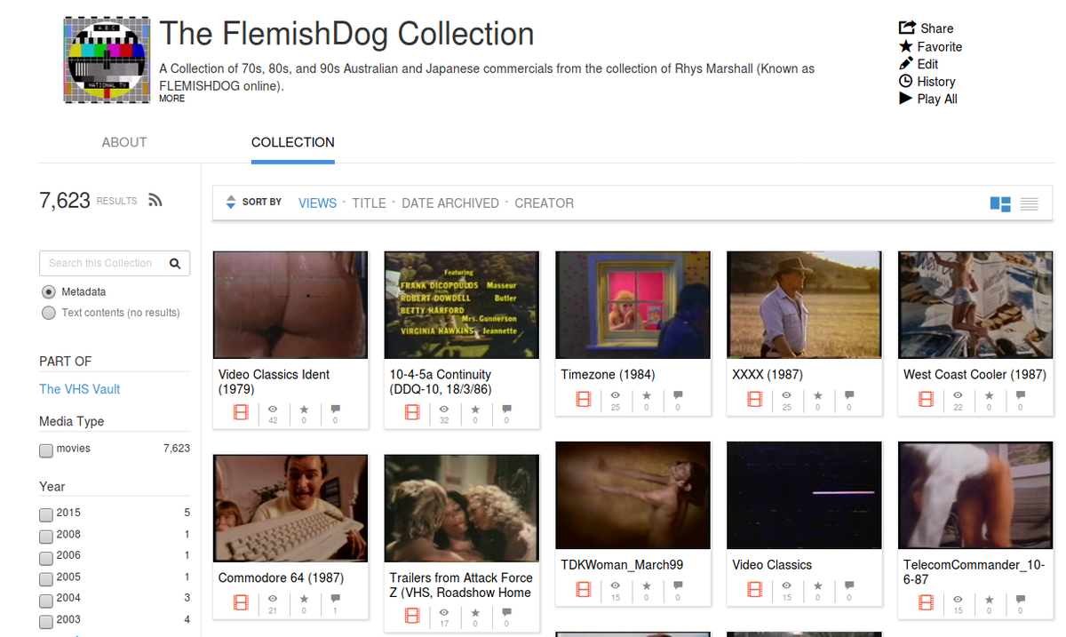 So my friend  @FlemishDog had their youtube channel suspended a while back, but thanks to some scripting (and mailing a 2tb internationally!) we've now got all 7,623 videos back online. https://archive.org/details/flemishdog