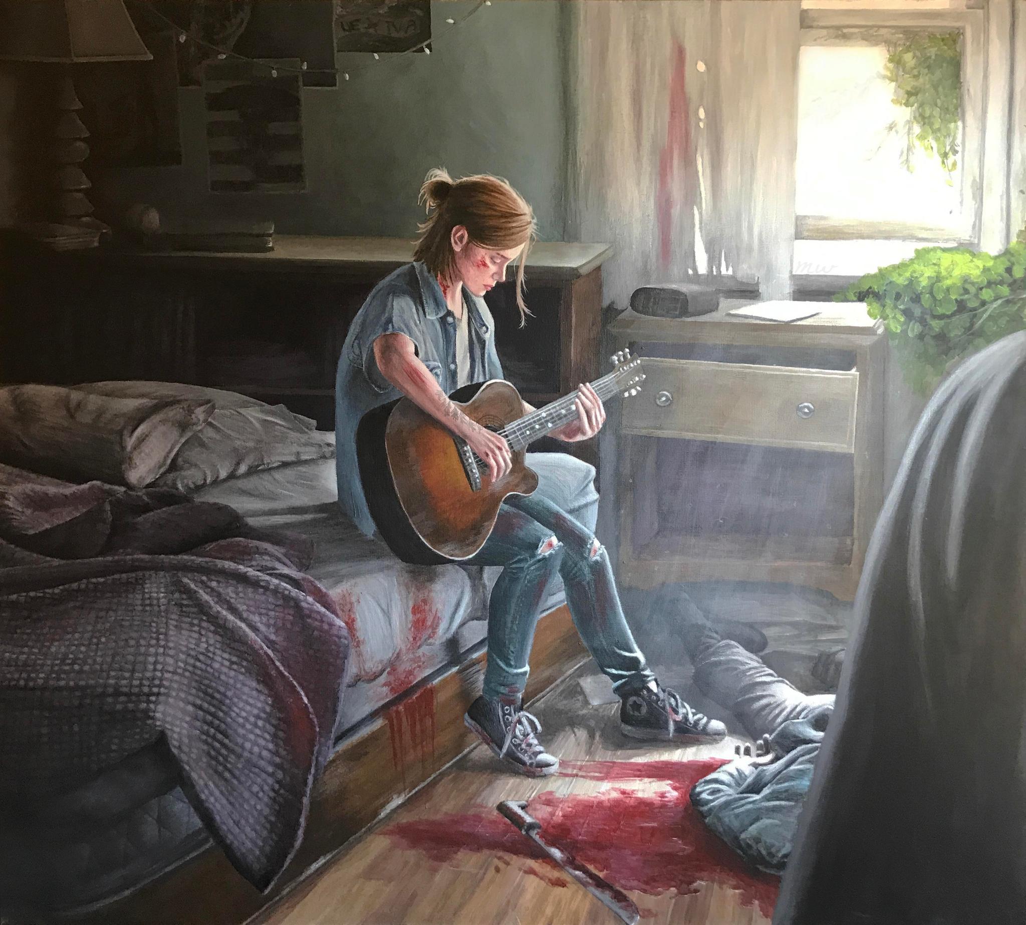 Naughty Dog on X: The Last of Us Part II reference for Ellie - Here are  some new images since you've asked us for Ellie's tattoo & outfit from  #PSX16 trailer  /