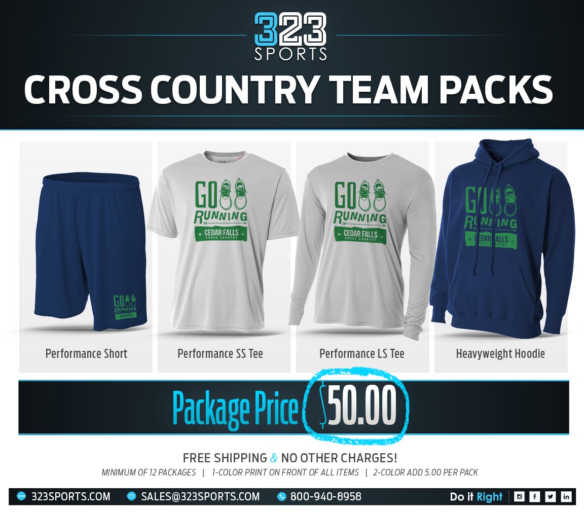 323sports's tweet photo. We can't promise your XC team will run faster, but they sure will look good!
#DoItRight https://t.co/AuUJnVtMq4