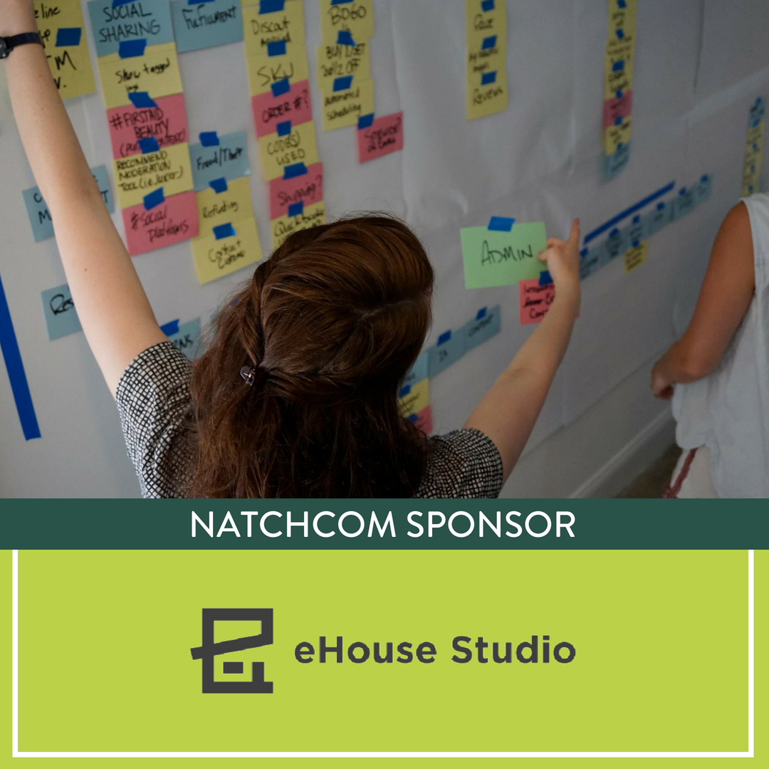 Meet <a href="/ehousestudio/">eHouse Studio</a>: A customer-first #eCommerce agency, they combine the best of UX design, technology and analytics to create sites that shoppers love, and retention tactics that keep them coming back.  We're so excited to have them as a #NatchCom sponsor! #HackNatural