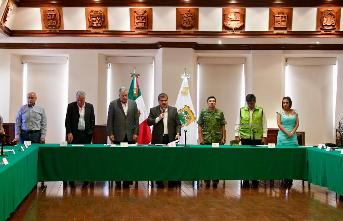 mrikelme's tweet photo. Hoy instalamos el Comité de Evaluación de Desastres para Torreón y Piedras Negras. En coordinación con el Gobierno Federal, realizaremos el diagnóstico de daños para garantizar el apoyo a las familias damnificadas y el restablecimiento de su infraestructura. #FuerteCoahuilaEs https://t.co/Urxt2iq4UD