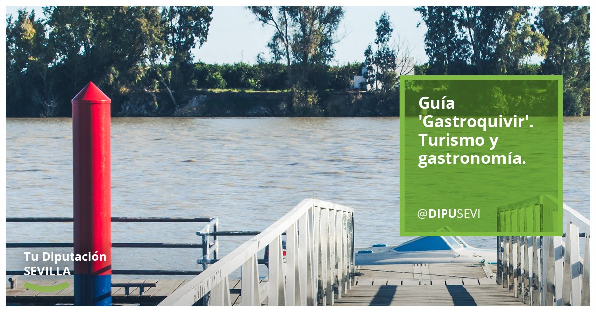 Gastronomía y patrimonio alrededor del #Guadalquivir. Descubre la belleza y riqueza de los pueblos a orillas del 'Río Grande' en nuestra guía turística 'Gastroquivir'. turismosevilla.org/opencms2/expor…