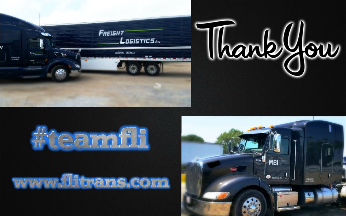 flitrans's tweet photo. National Truck Driver Appreciation Week is this week. Our support goes out to all professional drivers, but especially those members of #teamfli who push this country forward one mile at a time! https://t.co/GFf6TwSfgs #driverappreciationweek #Trucking #hiring #Jobs #driving https://t.co/U3GqeclmO3
