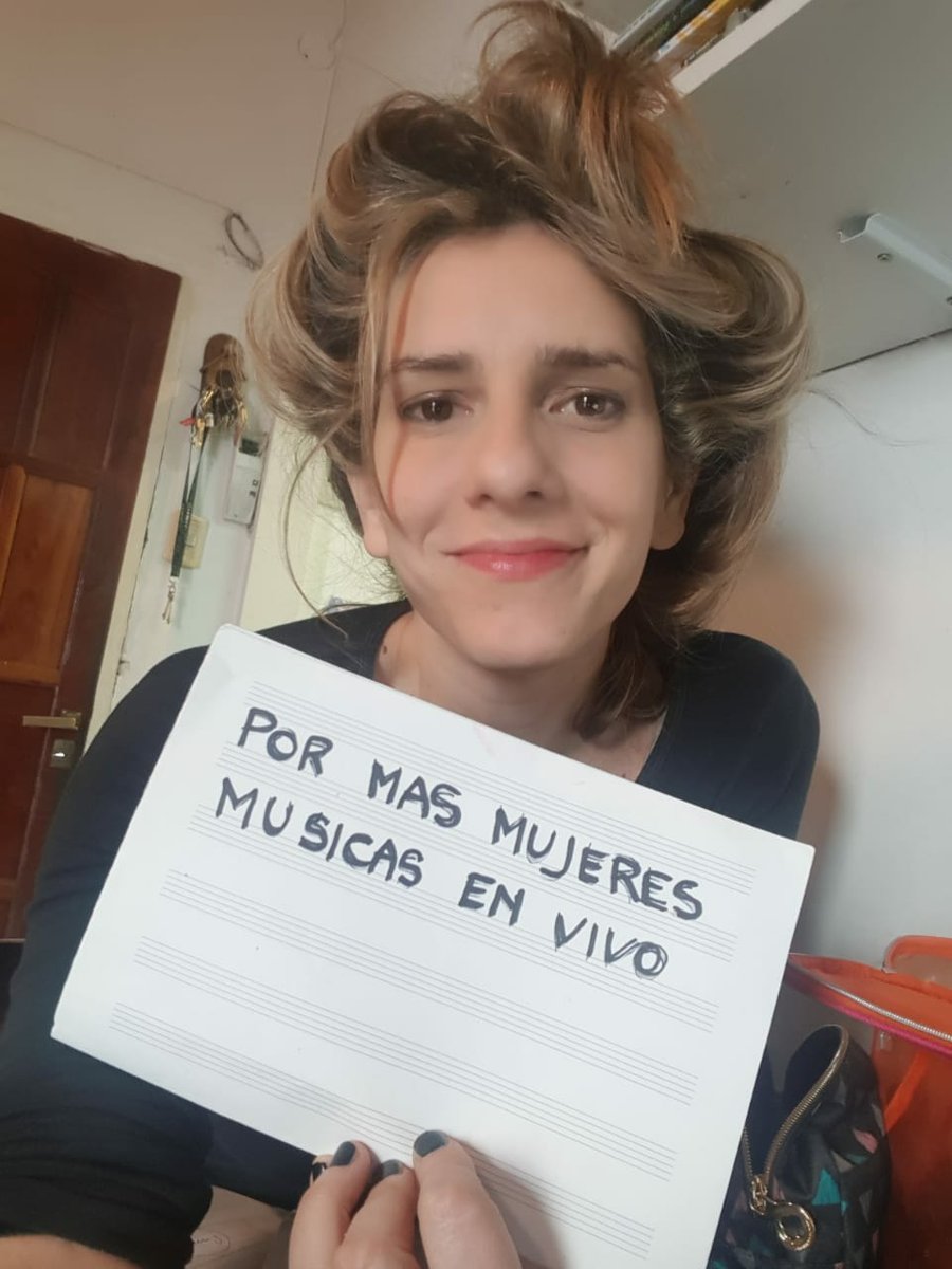 Campaña más músicas en vivo (@campmusicasvivo) on Twitter photo Proponemos la inclusión efectiva de la mujer en la actividad musical en vivo, evitando su postergación, derribando prejuicios y permitiendo la multiplicidad de voces. Si sos músic@ podes firmar acá
docs.google.com/forms/d/e/1FAI…
#PorMasMujeresMúsicasEnVivo
#LeyDeCupo
<a href="/BianchiniMarian/">Mariana Bianchini</a> Proponemos la inclusión efectiva de la mujer en la actividad musical en vivo, evitando su postergación, derribando prejuicios y permitiendo la multiplicidad de voces. Si sos músic@ podes firmar acá
docs.google.com/forms/d/e/1FAI…
#PorMasMujeresMúsicasEnVivo
#LeyDeCupo
<a href="/BianchiniMarian/">Mariana Bianchini</a>