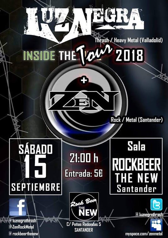 HMetalBrigade's tweet photo. Oferta musical para mañana en los escenarios del norte con @saltimbankya #Blister #MadRovers @LastDaysofEden @InfoVhaldemar y @MysticProphecy en Oviedo @IndomablesRock y @ReadyAimFireB en Gijón además de @LuzNegraThrash #ZeN @OrionSaiphband y @TailorBox en Santander https://t.co/lqhS41RSJA