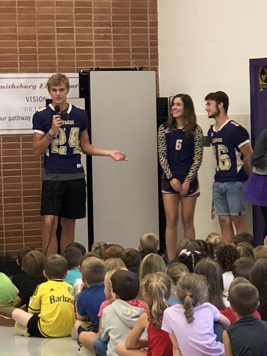 burgleopards's tweet photo. SES pep rally featuring our SHS students! Leading by example to our future Leopards! #GoLeopards #ALLIN #ProudtobeaLEOPARD https://t.co/aJd9EcJuQ2
