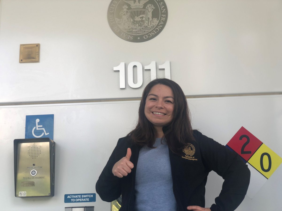 SFDEM_MEC's tweet photo. Meet #SFDEM's Nubia Mendoza, who will be deploying to NC to support #HurricaneFlorence response & recovery efforts. Nubia will be joined by @SFPD, @SheriffSF, & @SF_DPH in this 2 week deployment. I am very proud of this @sfgov team for all they will be doing to help! #Florence https://t.co/JYRj0hVf4z