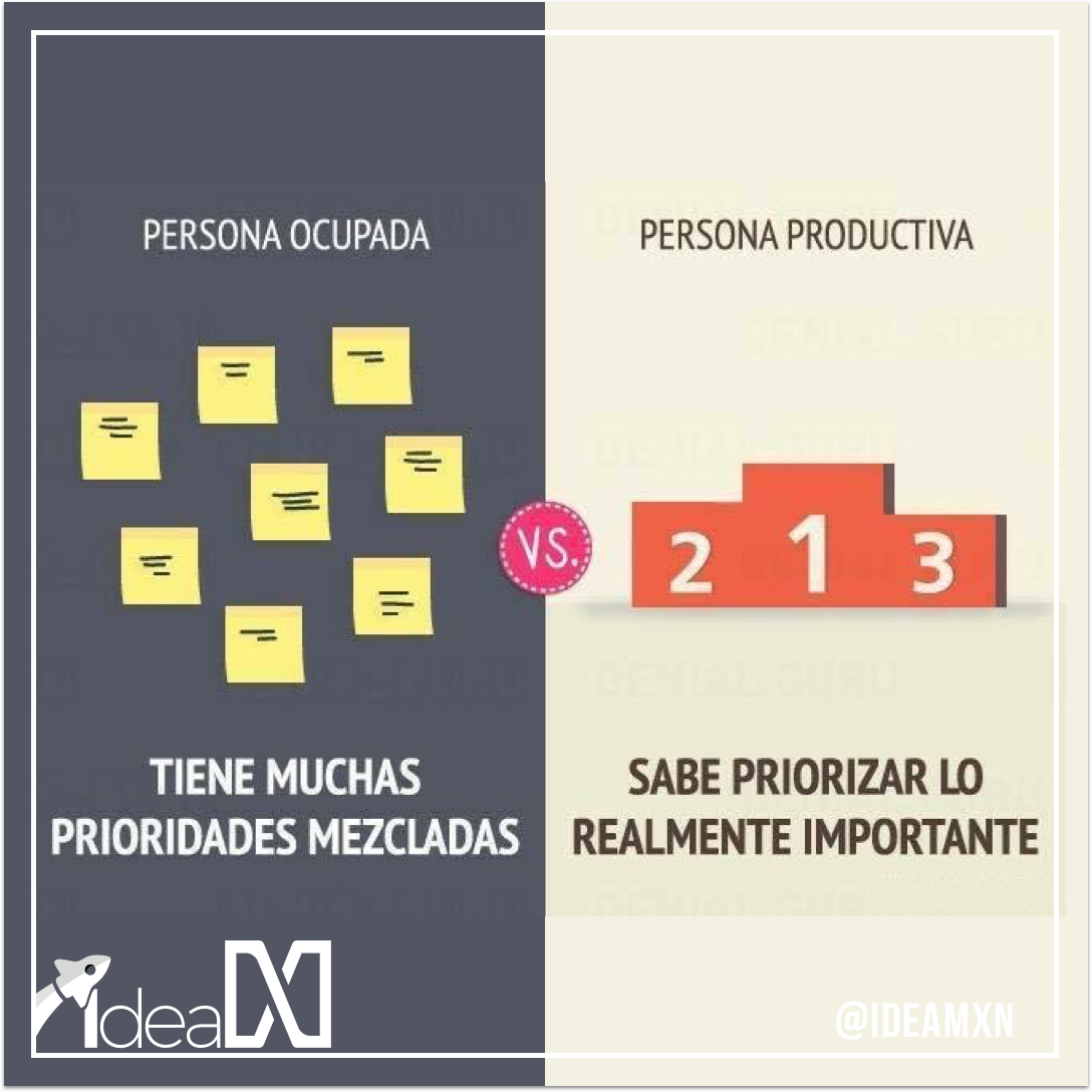 ideamxn's tweet photo. Persona Productiva vs Persona Ocupada💪🚀
.
.
.
.#ideaMXN #startup #Mexico #apps #newApp #coolTalents #entrepreneur #businessowners #business #latinos #negocios #projects #entrepreneurs #beyourownboss #inspirelatinos #nevergiveup #idea #dreams #courage #innovation #startuplife https://t.co/wMQS16oQAV