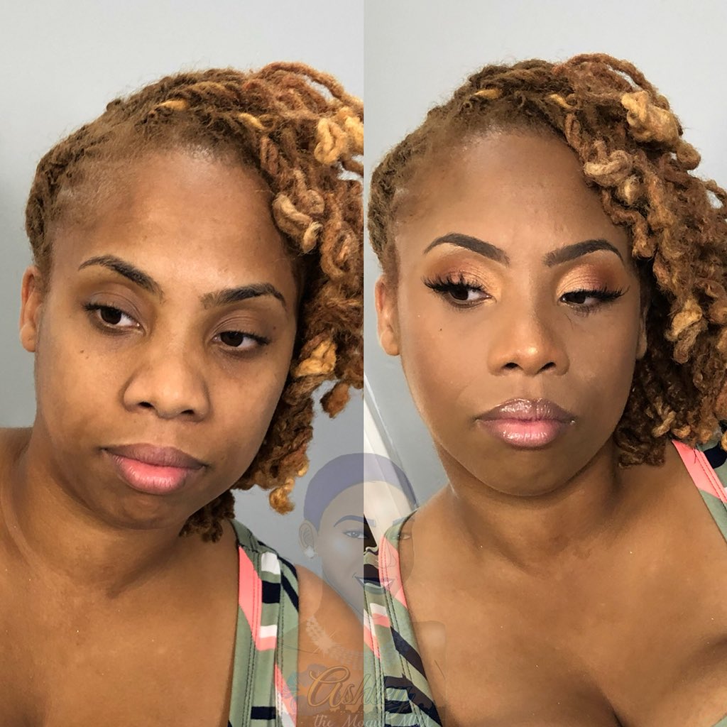 ashleythemogul's tweet photo. Fayetteville, NC Licensed Esthetician &amp; MUA Specializing in Beat faces, beautiful brows, &amp; boss lashes. 💪🏽💙✨
Book with me a my makeup bar Face Cafe Fayetteville! 4808 Ramsey Street Fayetteville, NC 📍
#fayettevillemua #fayettevillenc #faystate22 #fsu22 #faystate18 #ncmua https://t.co/vmY54l76kL