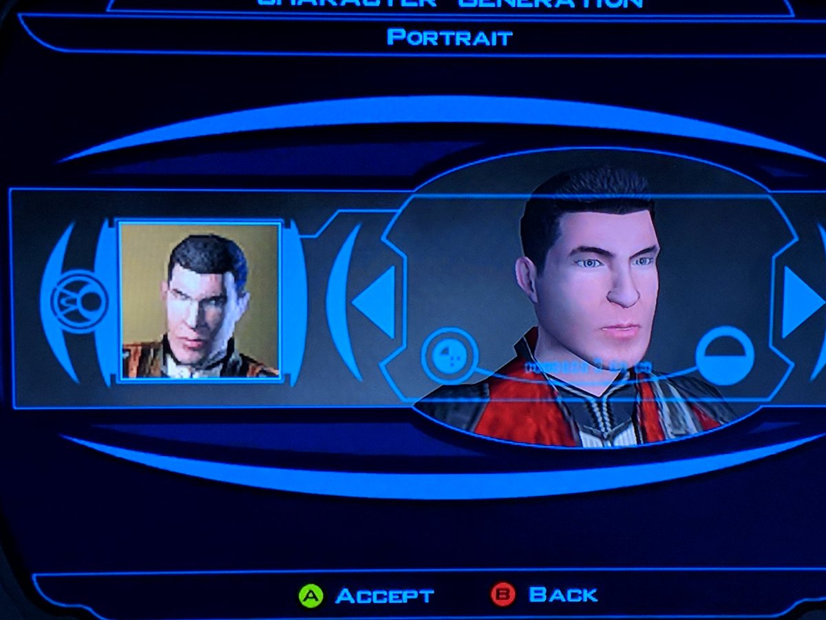 MrMcfidget's tweet photo. Apparently 2013 @SirLarr is a playable character in KOTOR https://t.co/nsu0X2xVD3