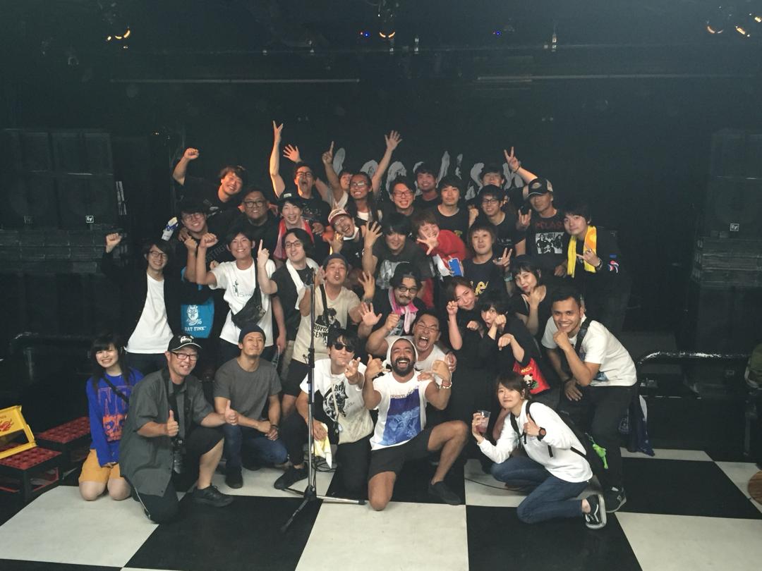 I__L__S's tweet photo. Thank you Sakata!! Thank you Stand Alone, Fridayz, ni-hao!!, deathro and fucker! Thanks @sakata_hope for great show! #inquirylastscenery #TheRisingSunCouquest2018 #sakatahope https://t.co/Y7uxeoBxKV