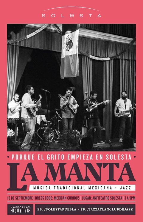 Amigos:
Además de nuestro concierto en @Jazzatlan1 mañana por la noche, vamos a estar mañana a partir de las 3pm en <a href="/SolestaPuebla/">Solesta</a> #PUE compartiendo nuestra música. ¡Cáiganle!
+info: ow.ly/o3rB30lOw98
